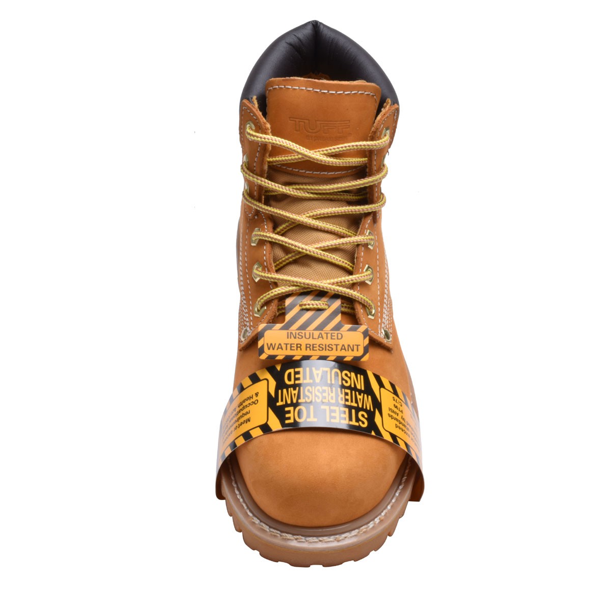 TUFF - Mens Steel Toe Leather Work Boots - W786-ST