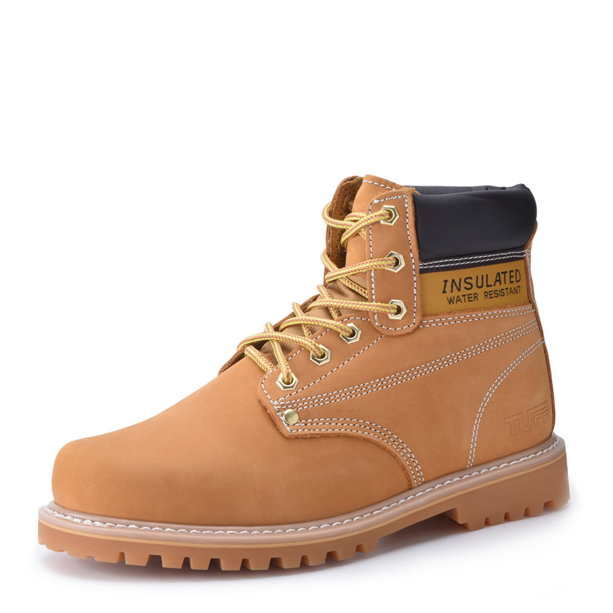 TUFF - Mens Steel Toe Leather Work Boots - W786-ST
