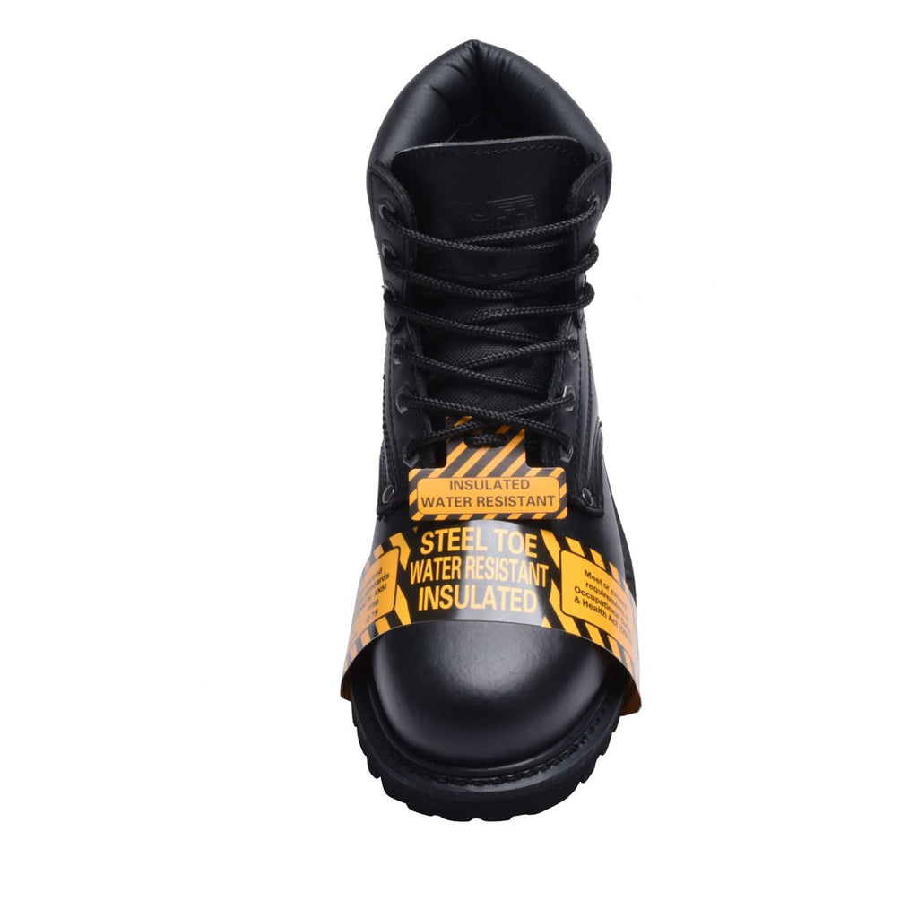 TUFF - Mens Steel Toe Leather Work Boots - W787-ST