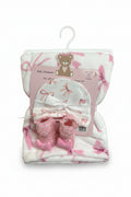 Baby Elements - Ribbons Blanket, Hat and Bootie Set - GHBB123