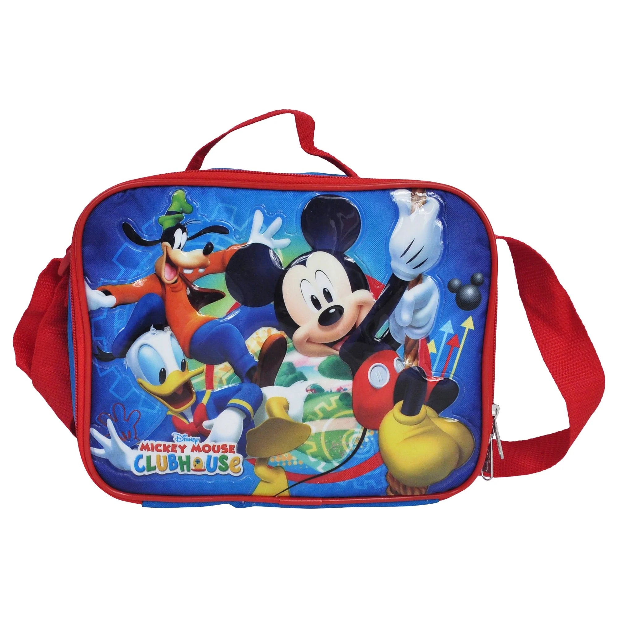 Mickey Mouse Clubhouse Lunch Bag with Crossbody Strap - RS-5623