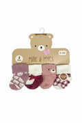 Millie & Myles - Infant Girl's 8 Pack Bear Socks - D09935LA