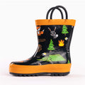 Norty Waterproof Rubber Rain Boots - 40675 - Black Campfire