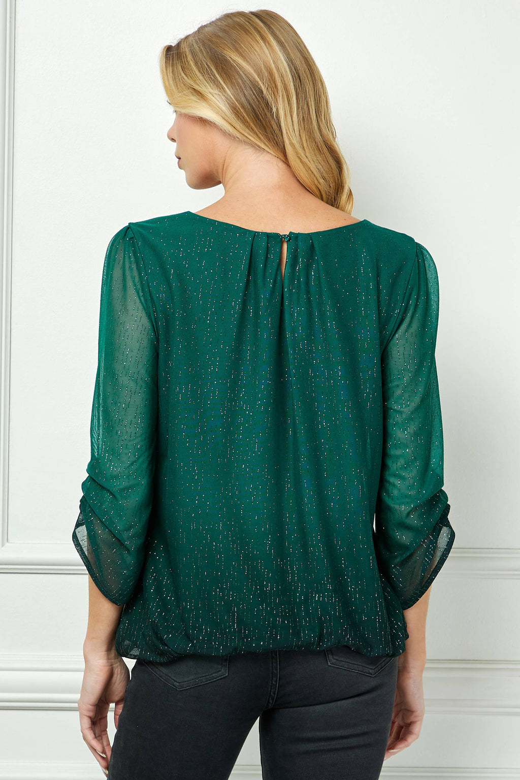 Winslow Collection - Women’s Radiance Ombre Sparkle Blouse - G51014U122