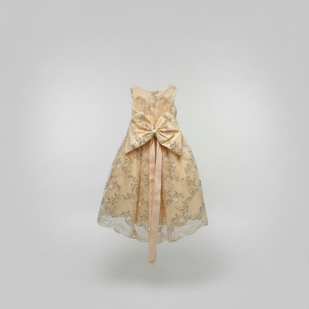Colección ganadora Vestido de fiesta para niña Estilo 826