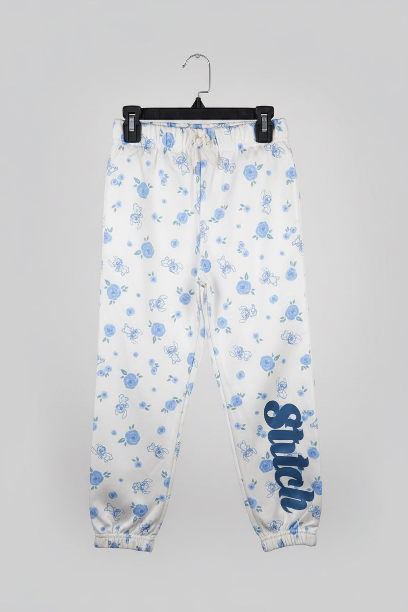 Pantalón de chándal con estampado de personaje de Stitch para niña - LLR076