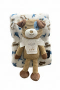 Duck Duck Goose Dog Plush Blanket with Doll- D09779