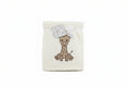 Baby Elements - Boy's Cream Blanket with Brown Giraffe - FAB152