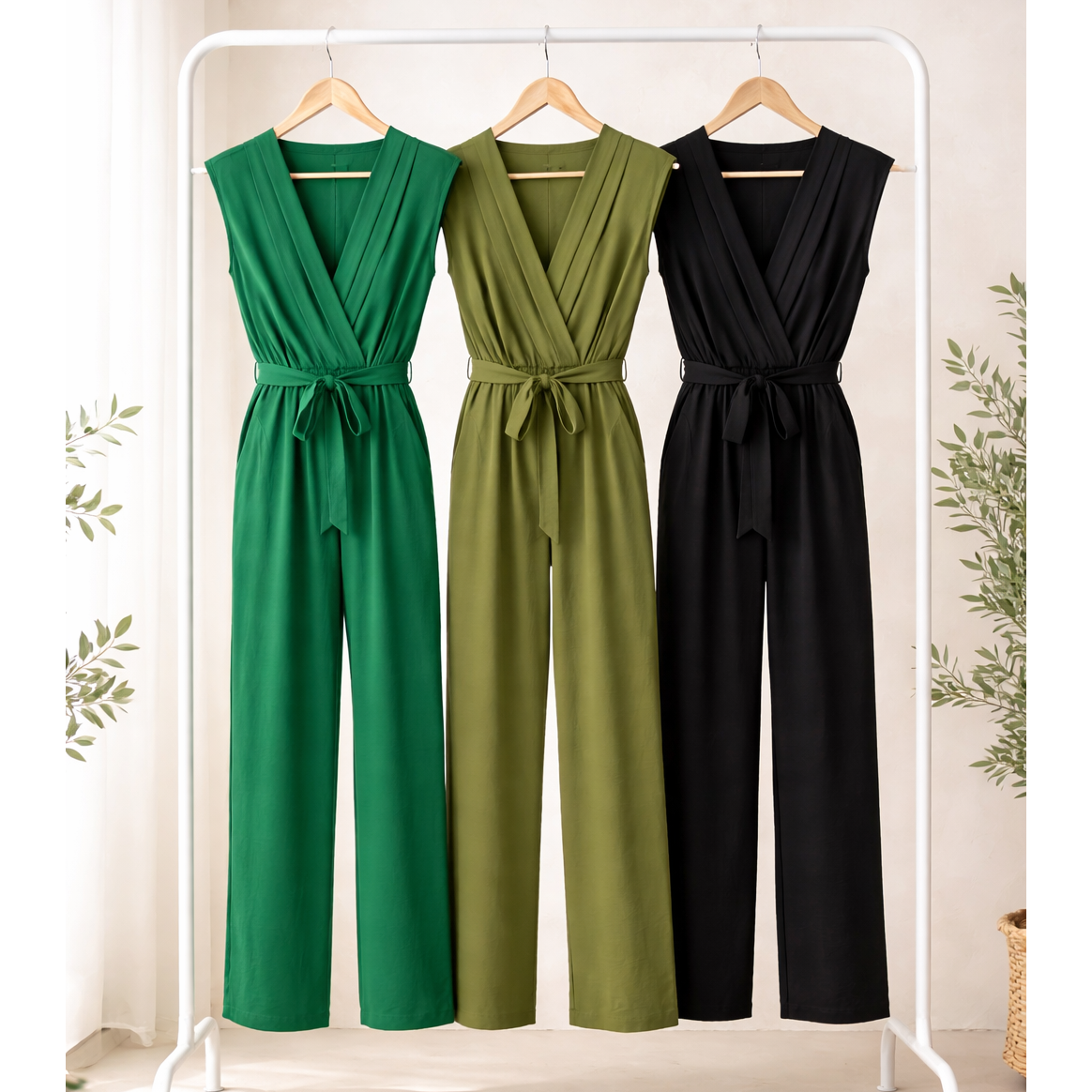 Winslow Collection - Women’s Whispers in the Air Wrap Jumpsuit - Y60101S36