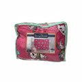 Smiling Home - Soft 100% Polyester Borrego Crib Blanket - Pink Unicorn