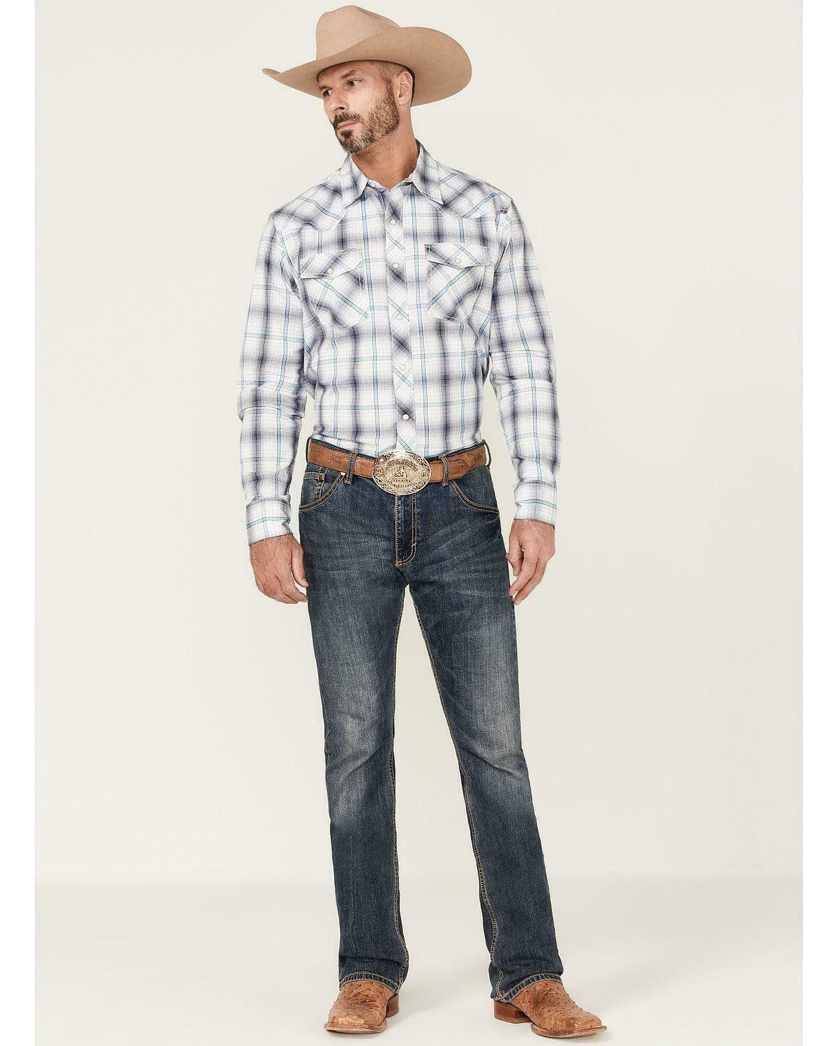 Wrangler - Men's 20X Comp. Advanced  Comfort Long Sleeve Shirt - 112314954