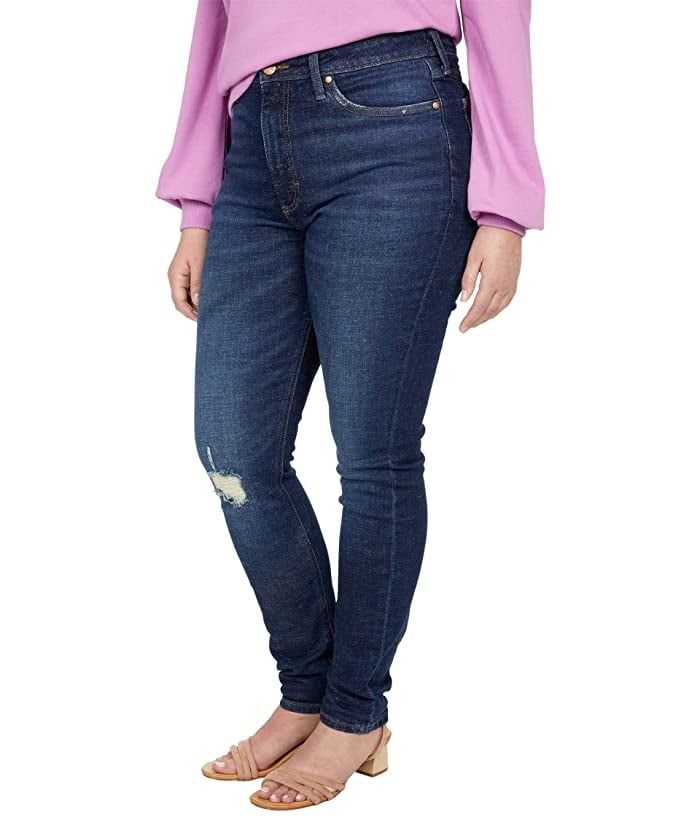 Wrangler - Jean Retro Premium Ajustado de Tiro Alto para Mujer - 1011MPSDT