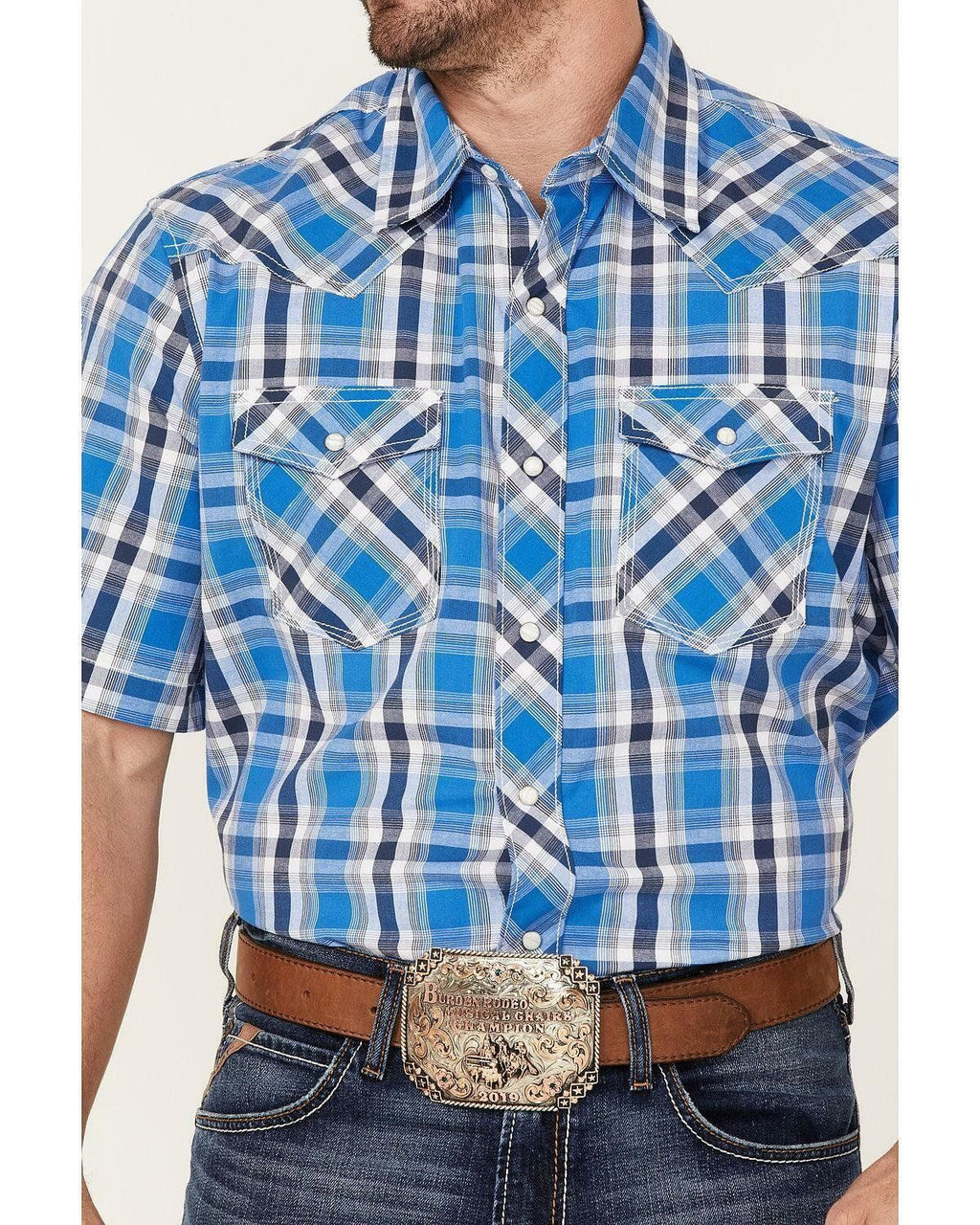 Wrangler - Camisa de manga larga Advanced Comfort 20X Competition para hombre - 112314977