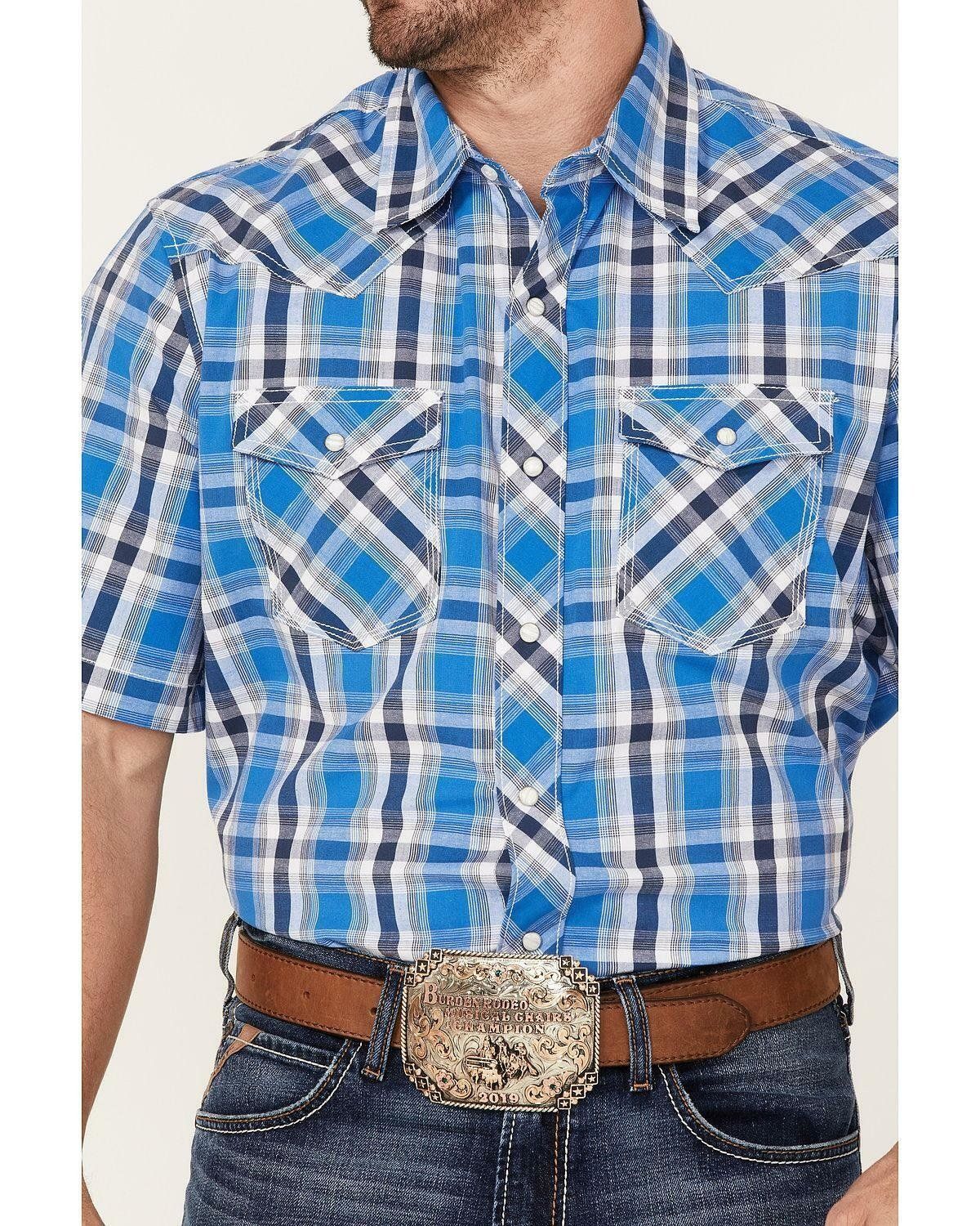 Wrangler - Camisa de manga larga Advanced Comfort 20X Competition para hombre - 112314977