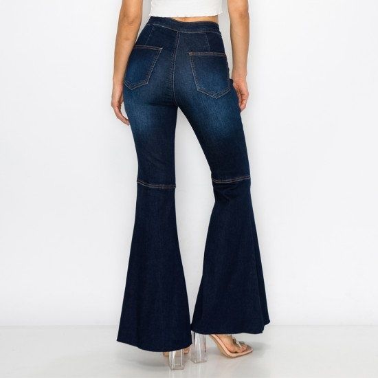 Wax Jean - Women's Super Flare Jeans - 90280
