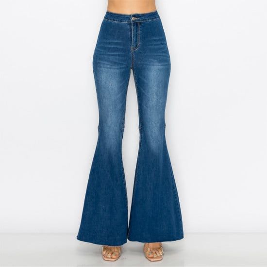 Wax Jean - Women's Super Flare Jeans - 90280