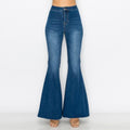 Wax Jean - Women's Super Flare Jeans - 90280