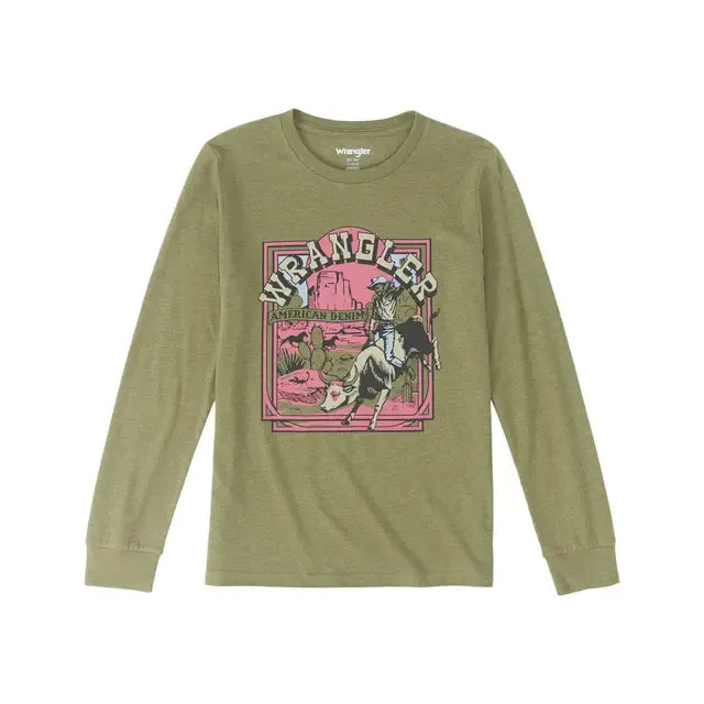 Wrangler - Boys Long Sleeve T-Shirt - 112350070