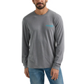 Wrangler - Camiseta de manga larga estampada para hombre - 112350067