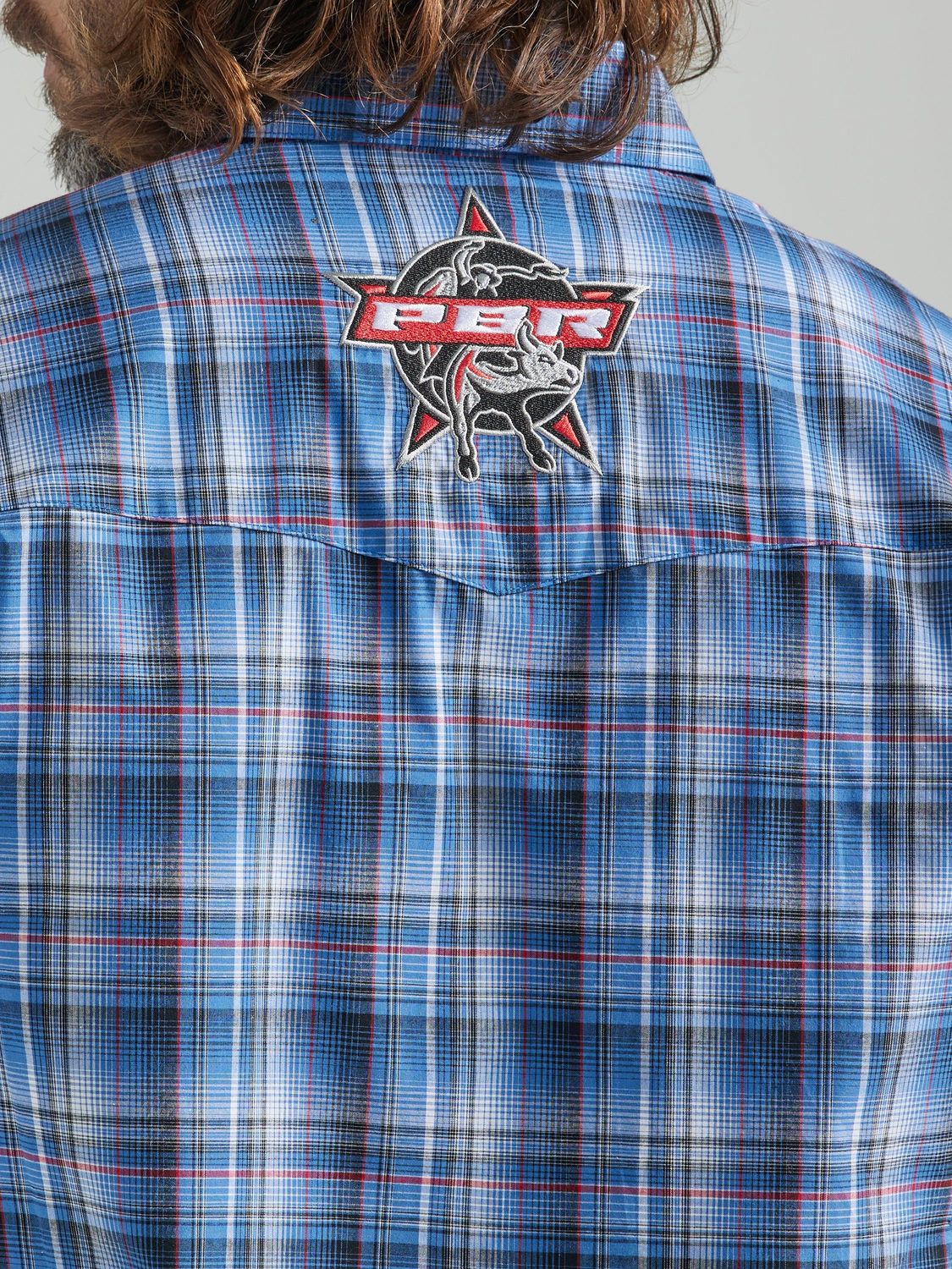 Wrangler - Camisa de manga larga con logo PBR para hombre - 112324696