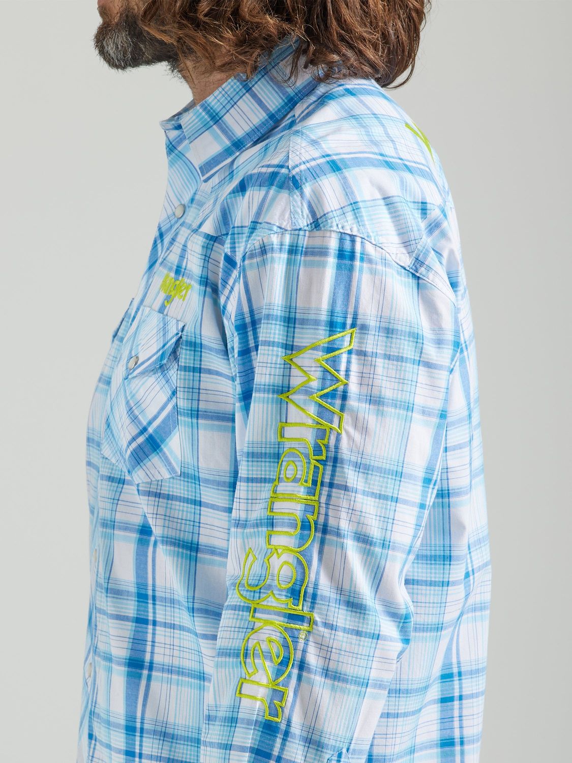 Wrangler - Men's Logo Long Sleeve Shirt - 112324644