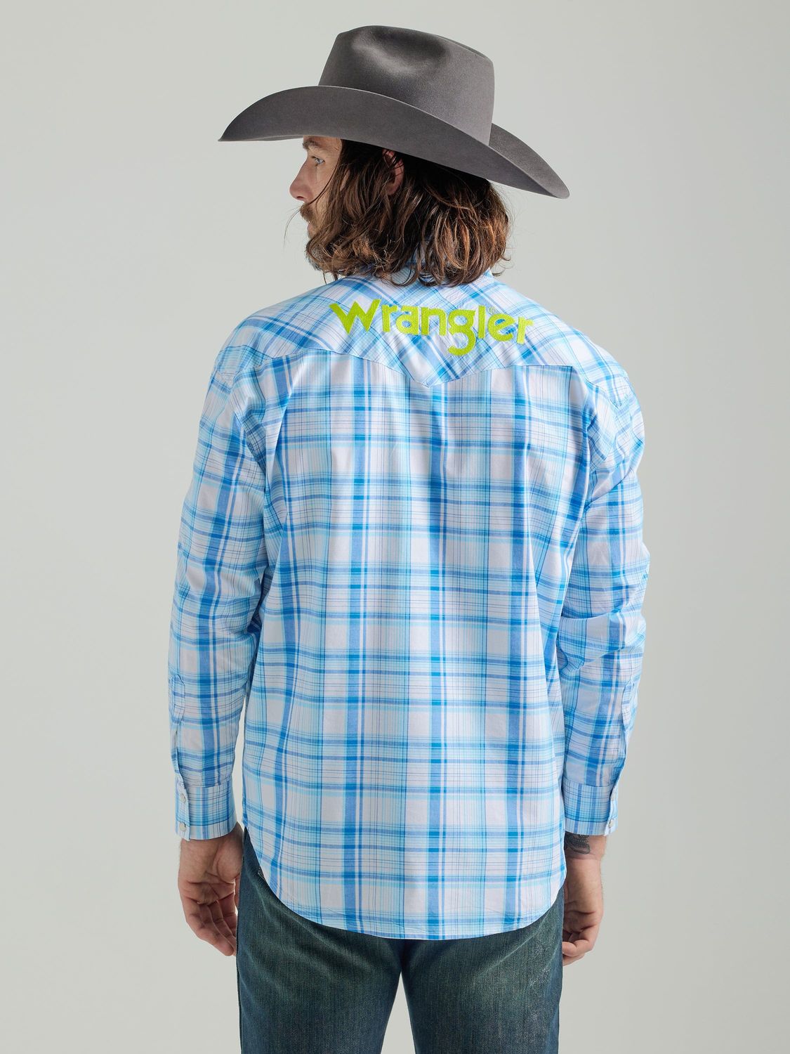 Wrangler - Men's Logo Long Sleeve Shirt - 112324644