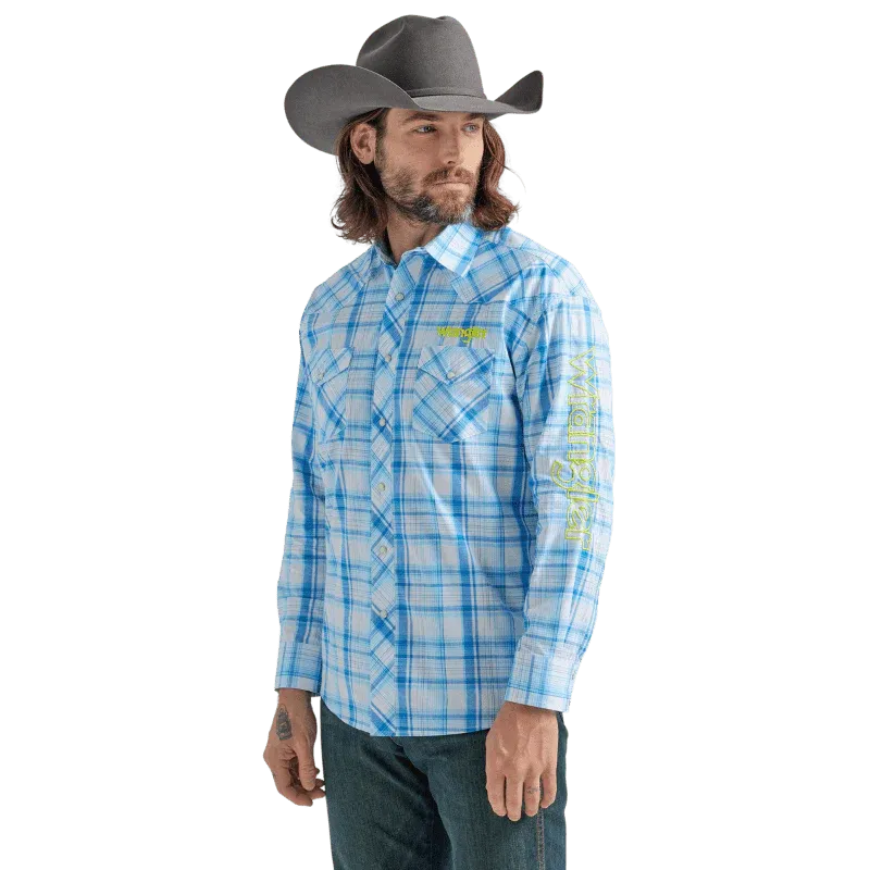 Wrangler - Men's Logo Long Sleeve Shirt - 112324644