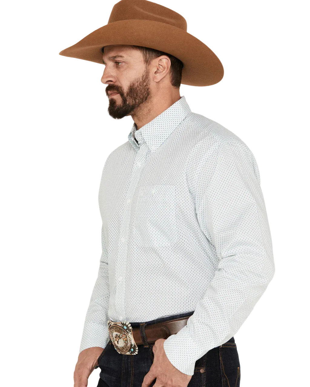 Wrangler - Men's George Strait Long Sleeve Shirt - 112324880