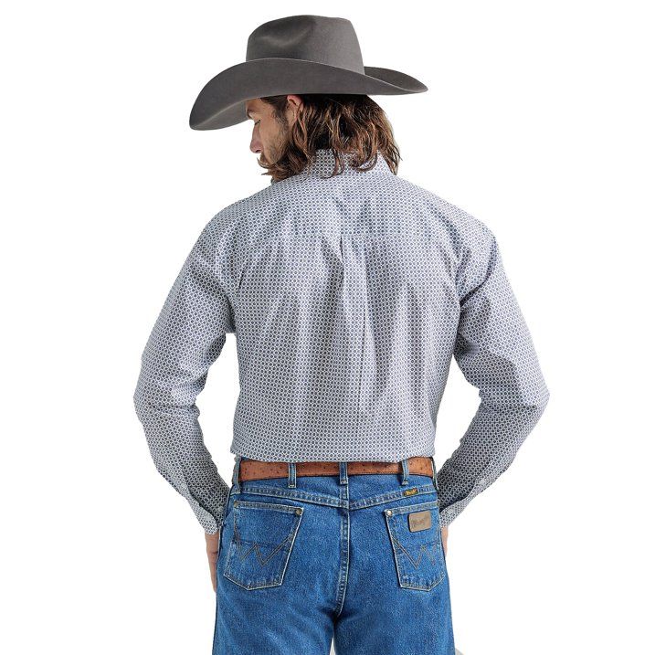 Wrangler - Men's George Strait Long Sleeve Shirt - 112324862