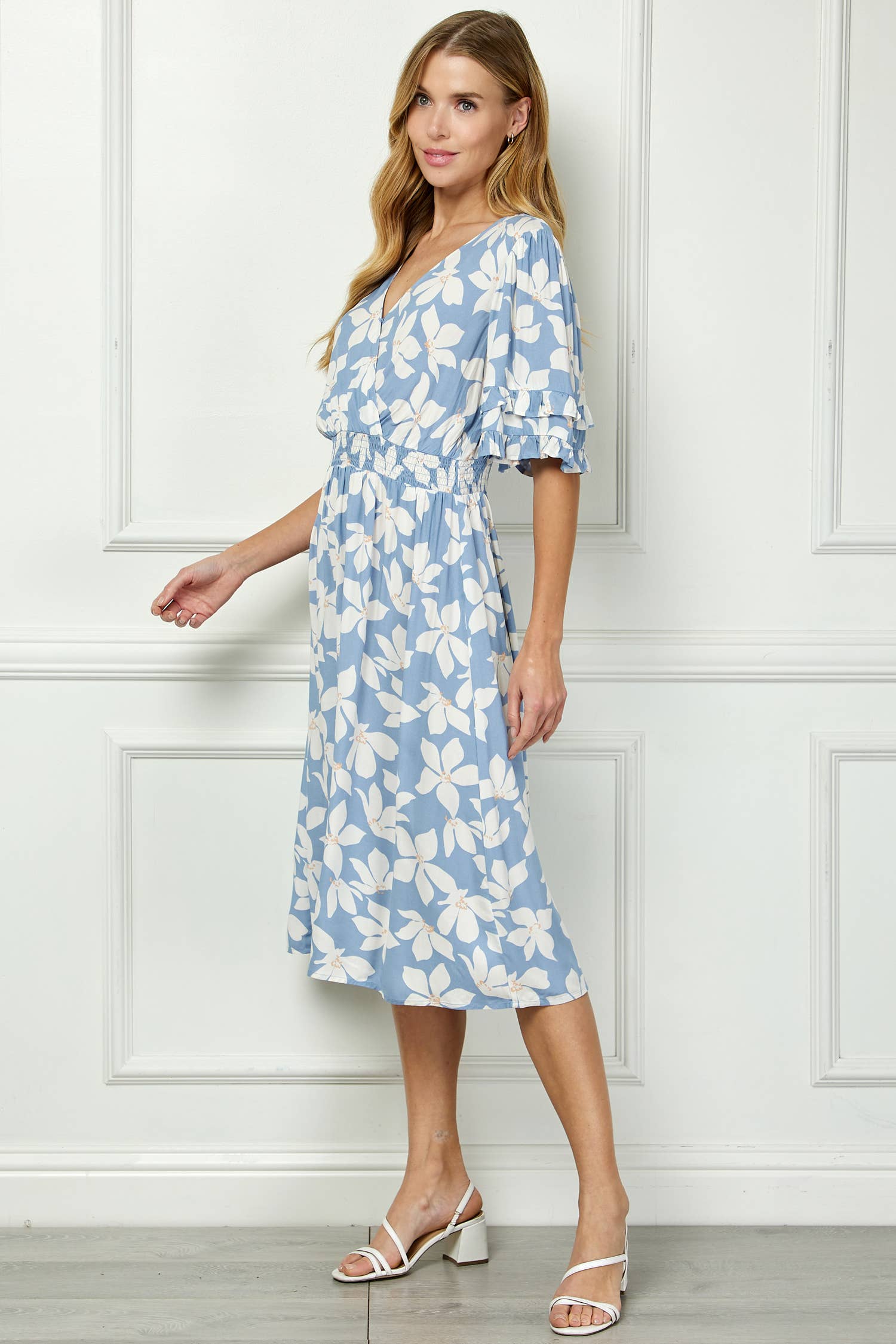 Colección Winslow - Vestido cruzado elegante para mujer inspirado en un kimono - Y973766N90