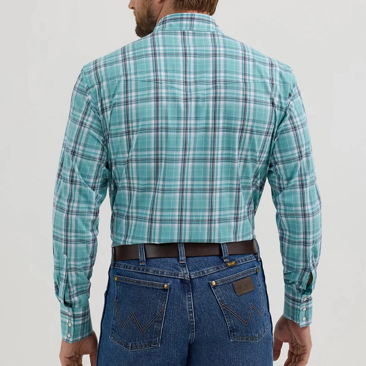 Wrangler - Camisa Western para Hombre Resistente a las Arrugas - 112355416