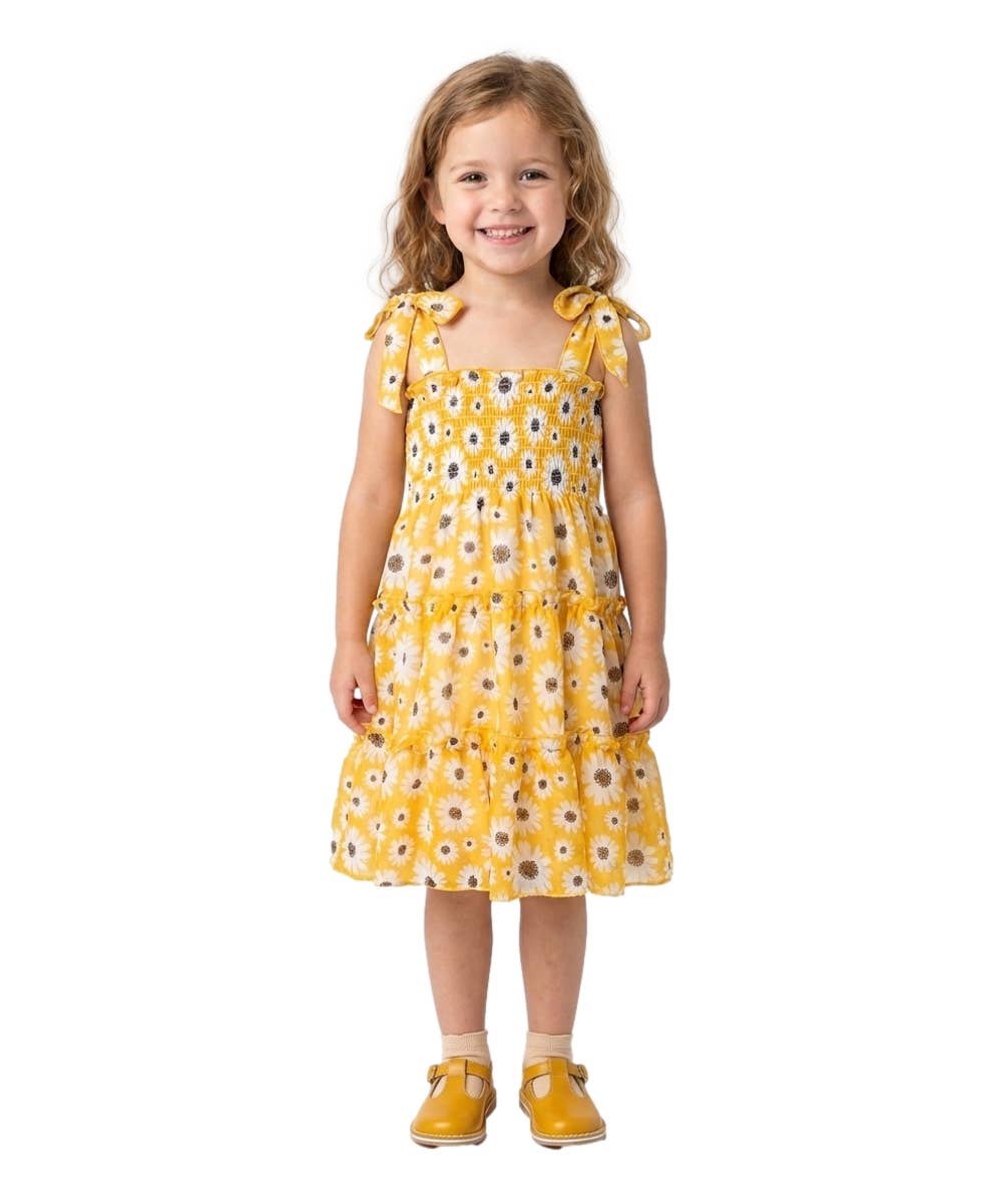 Unik - Girls Chiffon Flower Dress - DR1956