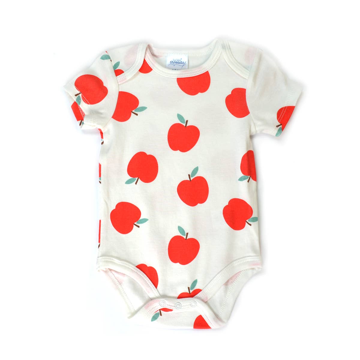 Set of 3 100% Cotton Love Mama Chenille Embroidery Bodysuits