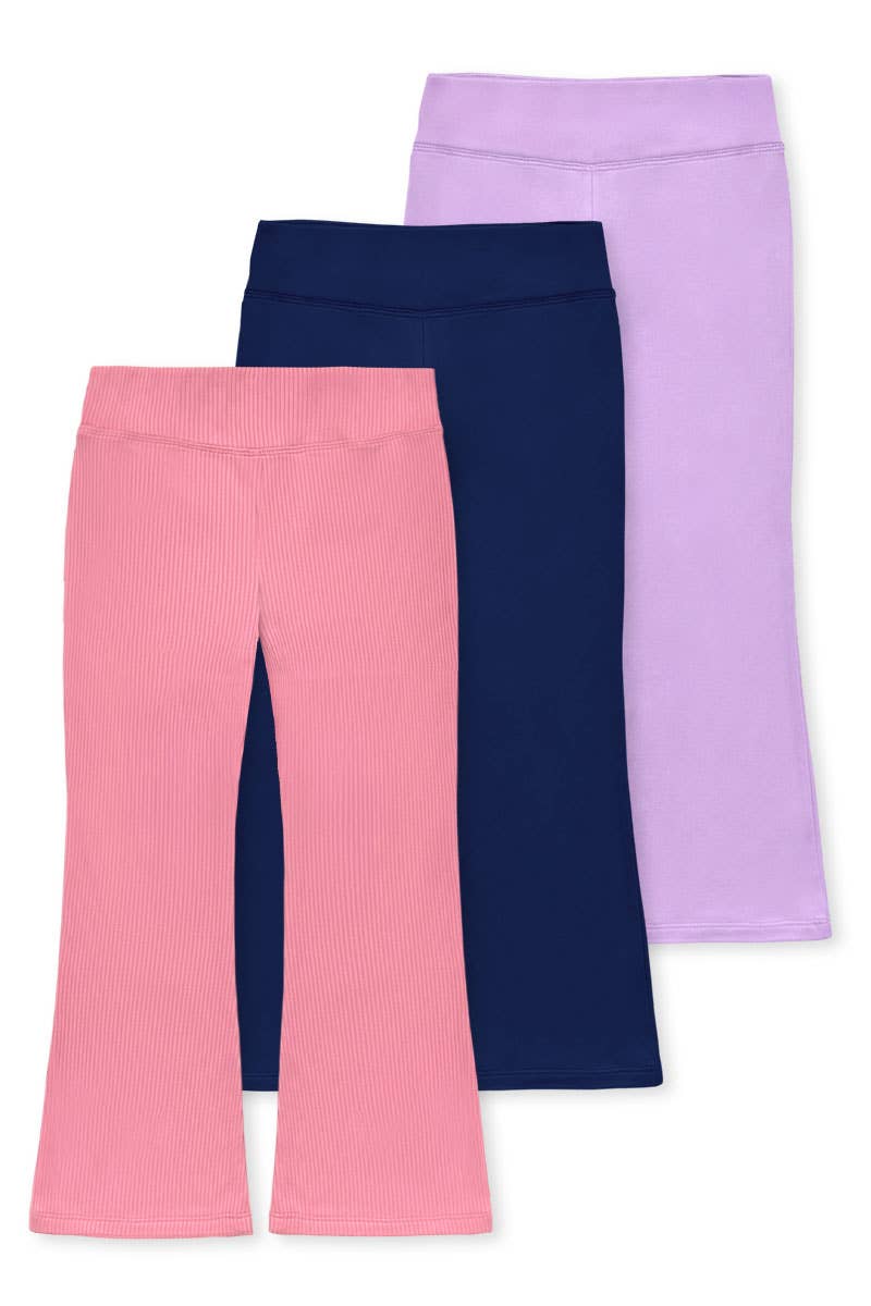 Girl 3pc Flare Legging Set - GLP-Y26-89513BB