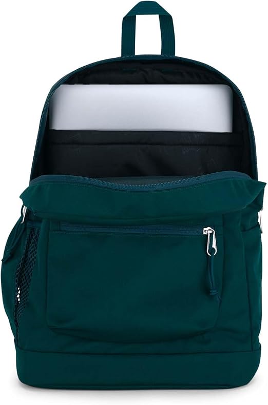 MOCHILA JANSPORT CROSS TOWN PLUS DEEP JUNIPER (JS0A7ZNZ7F7)