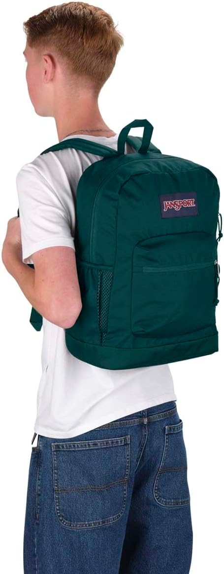 MOCHILA JANSPORT CROSS TOWN PLUS DEEP JUNIPER (JS0A7ZNZ7F7)