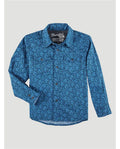 Wrangler - Camisa de manga larga occidental 20X AC para niños - 112324808