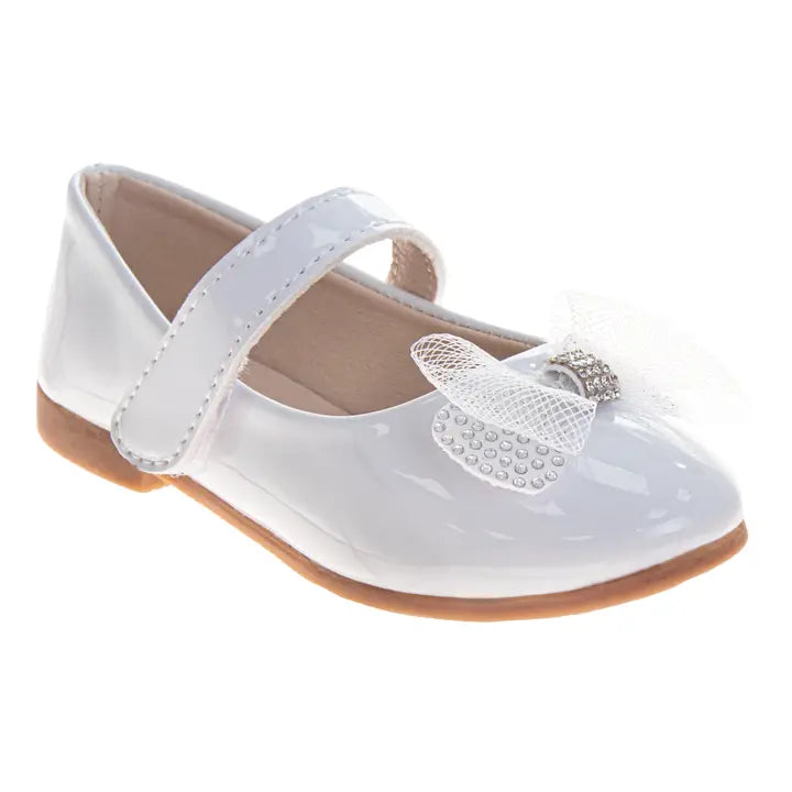 Laura Ashley Girls Black Flats Shoes