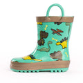 Norty Waterproof Rubber Rain Boots for Kids - Boys & Girls - 40558