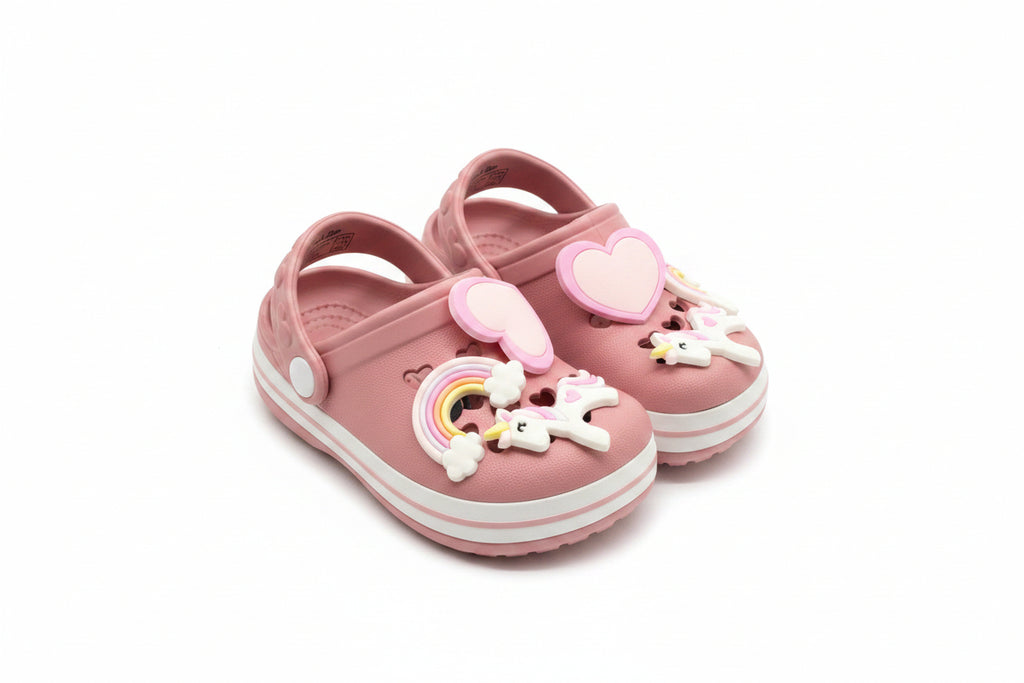 Infant Girl's Unicorn Foam Clogs - TGVS44158-I