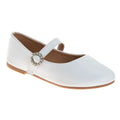 Kensie Girl Girl Rhinestone Buckle Mary Jane Flats -