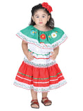 Vestido Artesanal Bordado 50% Algodón, 50% Poliéster Tricolor 601481