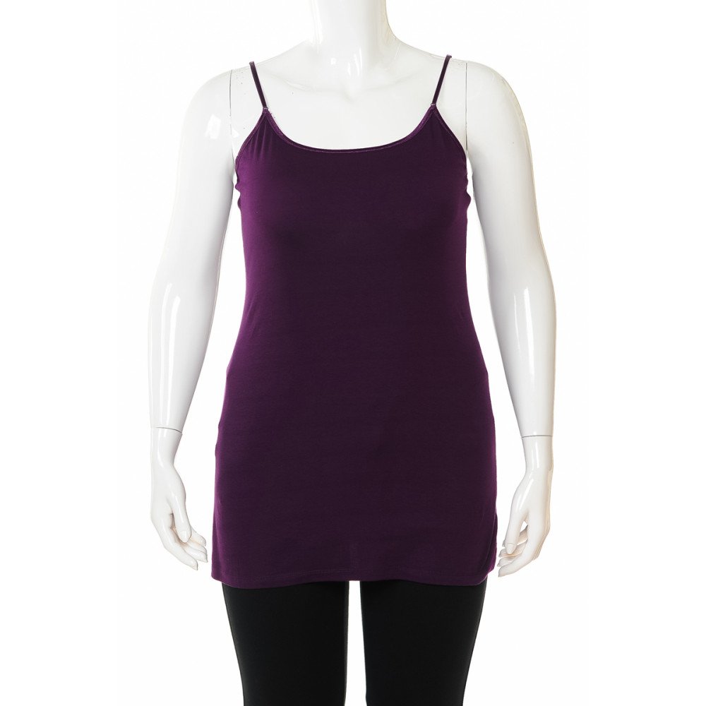 Ambiance - Camisola clásica larga para mujer [Tallas grandes] - 60340XL