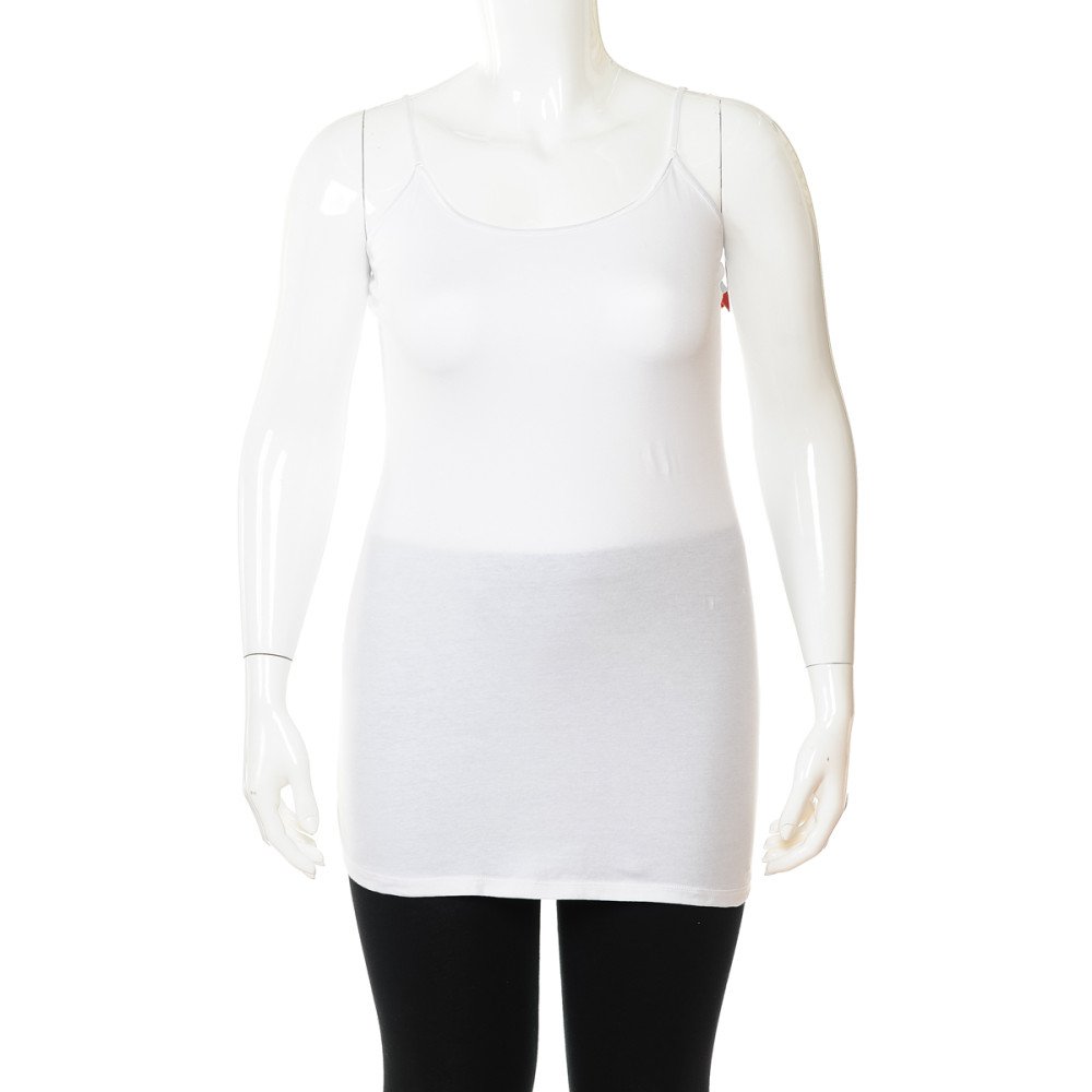 Ambiance - Camisola clásica larga para mujer [Tallas grandes] - 60340XL