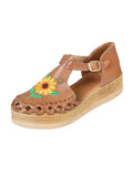 Women's Mexican Artisanal Sandals Leather Tang 603922