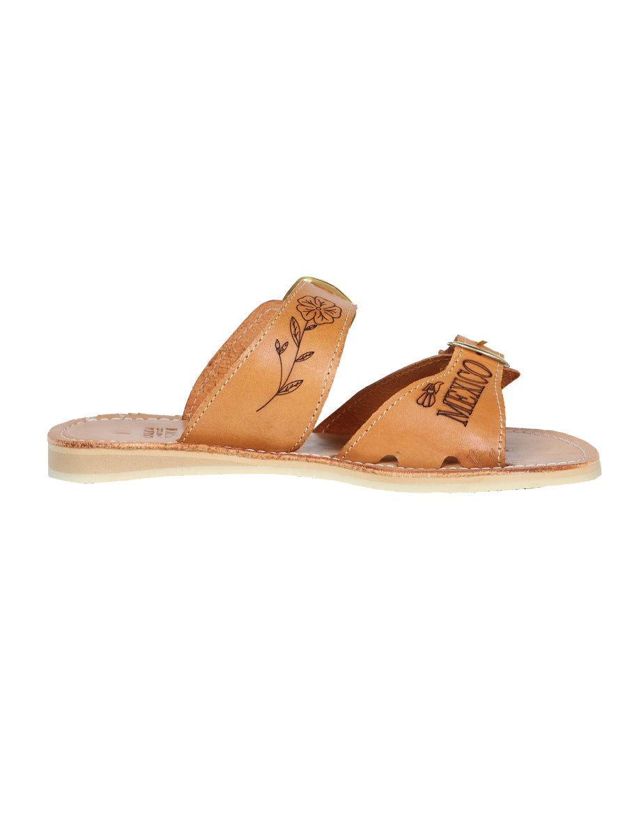 Women's Mexican Artisanal Sandals Leather Tang 603925