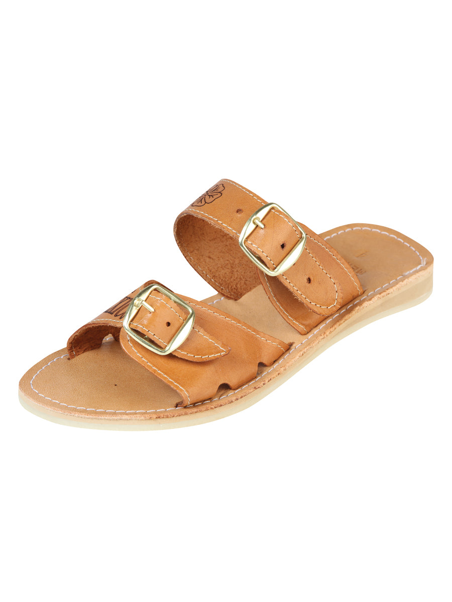 Women's Mexican Artisanal Sandals Leather Tang 603925