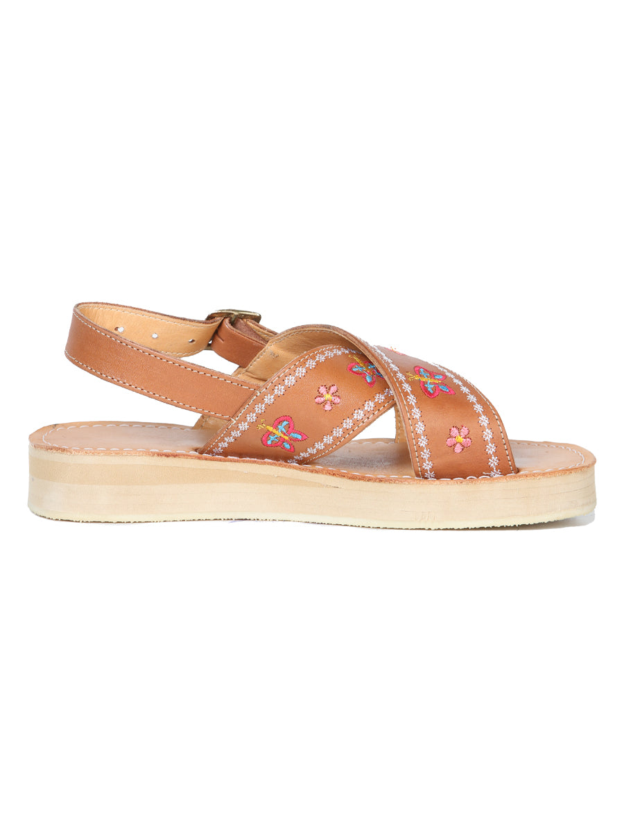 Women's Mexica Artisanal Sandals Leather Tang 603928