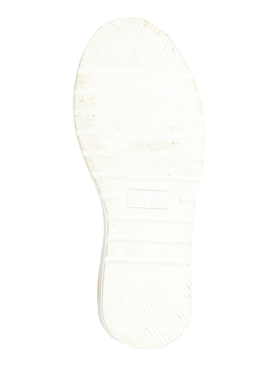 Girls Artisanal Mexican Sandals Leather Tricolor 603943