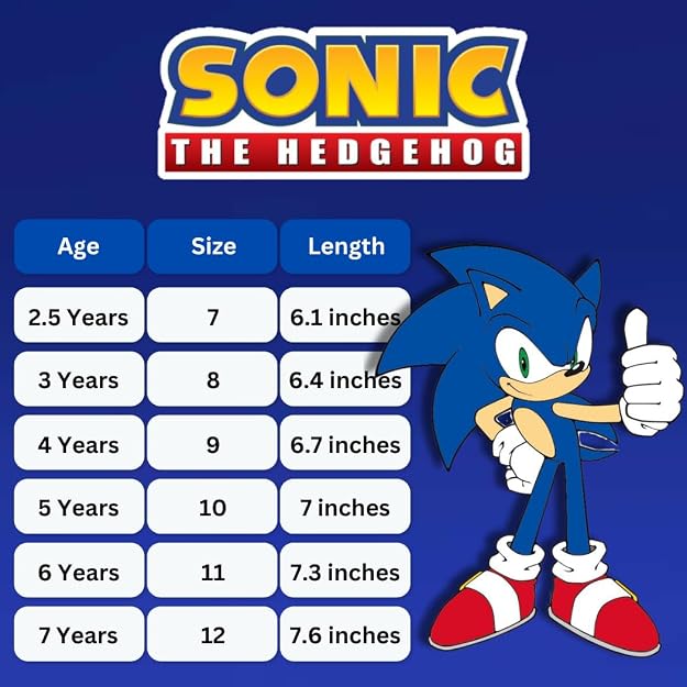 Sonic the Hedgehog Lighted Sneaker - CH96264